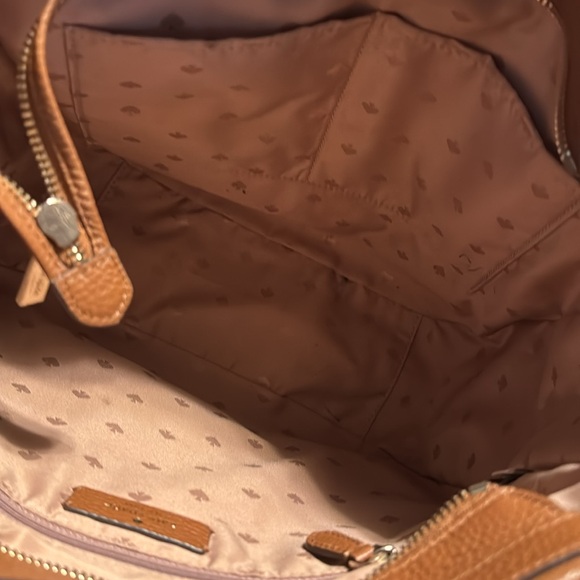 Kate Spade New York LEXY SHOULDER BAG in rich tan pebbled leather - Picture 3 of 3